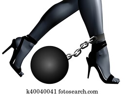boeien, op, zijn, been, de, meisje