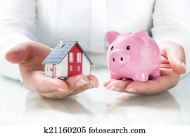 concept of mortgage and savings concept of mortgage and savings
