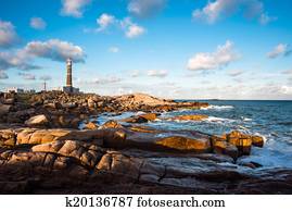 Lighthouse in Cabo Polonio, Rocha, Uruguay