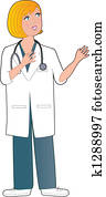 Nurse Blonde Standing Nurse Blonde Standing