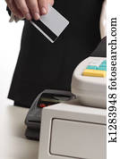 Retail purchase with card