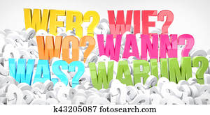 *w*, questions:, ש, איך, מה ש, איפה, כאשר, מדוע, 3d, render
