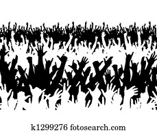 Concert crowd Concert crowd