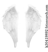 Divine Light White Angel Wings