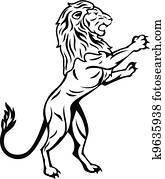 Standing Lion Standing Lion