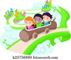 log flume ride clipart log flume ride clipart
