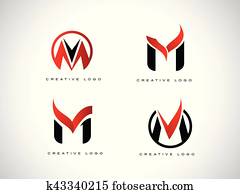 מכתב *m*, לוגו, קבע