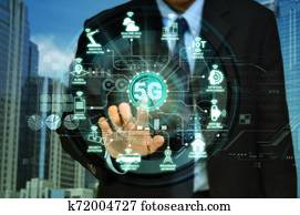 5G Internet network concept 5G Internet network concept
