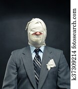 Men in toilet paper Men in toilet paper