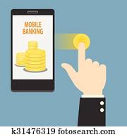 Mobile internet banking Mobile internet banking