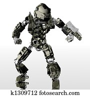 robot soldier robot soldier