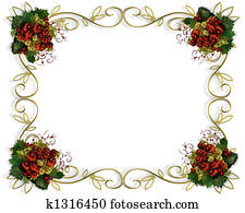 Christmas border frame elegant Christmas border frame elegant