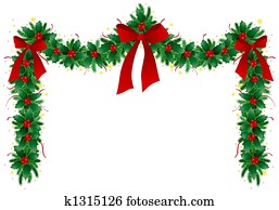 Christmas garland Christmas garland