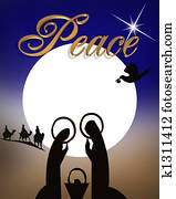 Christmas Nativity Scene Christmas Nativity Scene