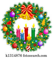 Christmas wreath Christmas wreath