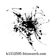 spider ink splat spider ink splat