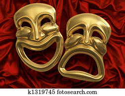 קומדיה, מסכות של טרגדיה