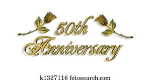 50th, יום שנה, הזמנה, גרפי