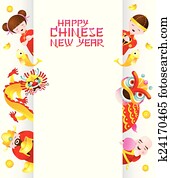 Chinese New Year Frame