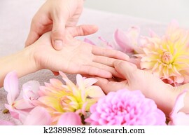 hand massage