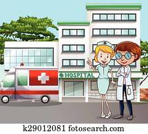 Hospital and doctor