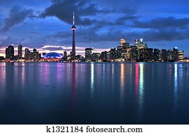 Toronto skyline Toronto skyline