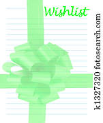 Wish List Illustrations and Clipart. 603 wish list royalty ...