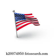 American Flag for Independence Day American Flag for Independence Day