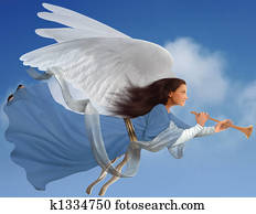Angel on white Angel on white