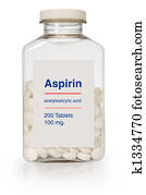 Aspirin Bottle