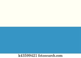 Clip Art of bee with flag bee01x028 - Search Clipart, Illustration