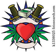 Drug tattoo Drug tattoo