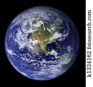 Earth from space - North America Earth from space - North America