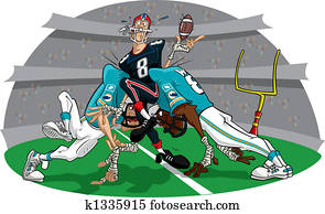 Rush in American Football game #2 Rush in American Football game #2