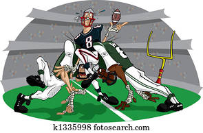 Rush in American Football game #6