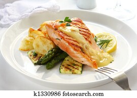 Salmon Dinner Salmon Dinner
