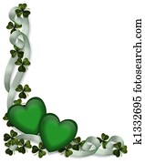 St Patricks Day Background Border St Patricks Day Background Border