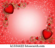 Valentines Day border Valentines Day border