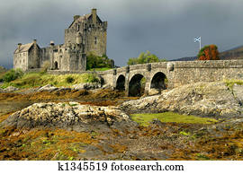 Donan Eileen Castle Scotland Donan Eileen Castle Scotland