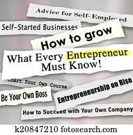Entrepreneur Headlines Torn from Paper What Every Business Perso