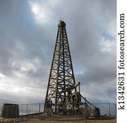 Old Oil Derrick
