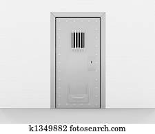 Prison door