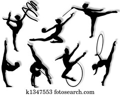 Rhythmic gymnastics exercises Rhythmic gymnastics exercises