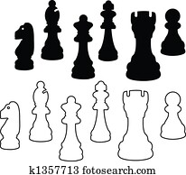 Chess Pieces Illustrations | Our Top 1000+ Chess Pieces Stock Art