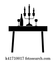 dining table icon image dining table icon image