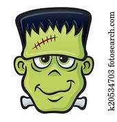 Frankenstein Monster Face Frankenstein Monster Face