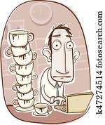 toot, viel, coffee. toot, viel, coffee.