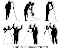 Bride groom Illustrations and Clip Art. 2,035 bride groom royalty free ...