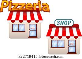 ציור היתולי, קנה, ו, פיצריה, איקונים