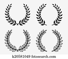 laurel wreaths